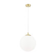 Lustra moderna alama aurie 1xE27/60W, Madis HL 6-1691/1 MS-Matt Orion
